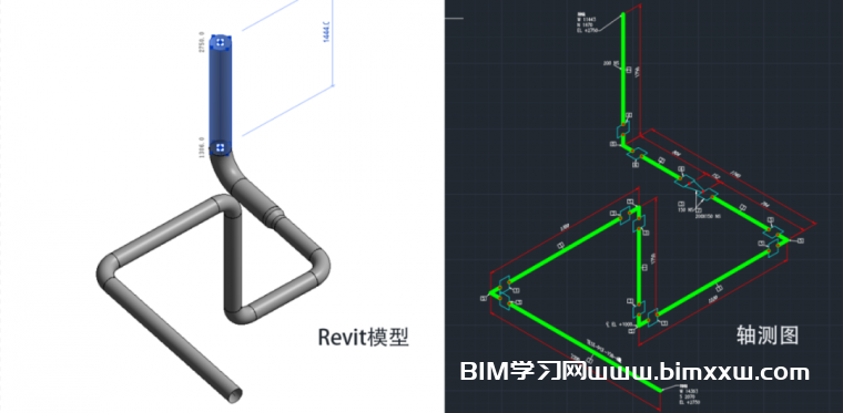 Revit机电模型自动生成CAD轴测图（BIM软件自动生成轴测图的方法）