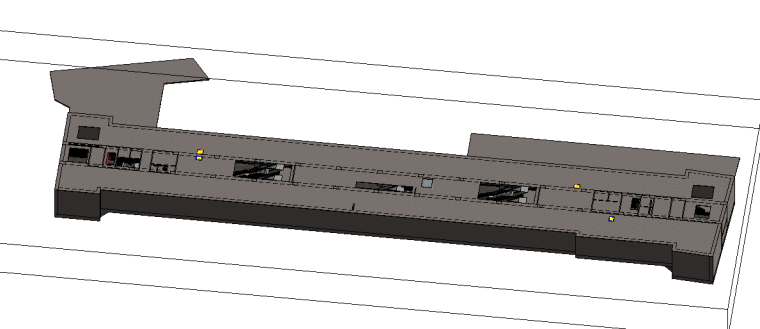 一套厦门地区的地铁1号线Revit模型下载